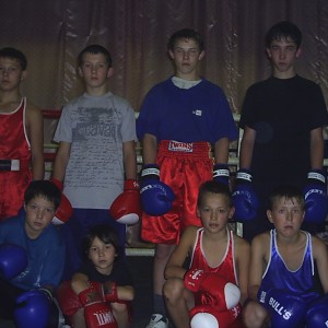 Ученики Арского отделения бокса